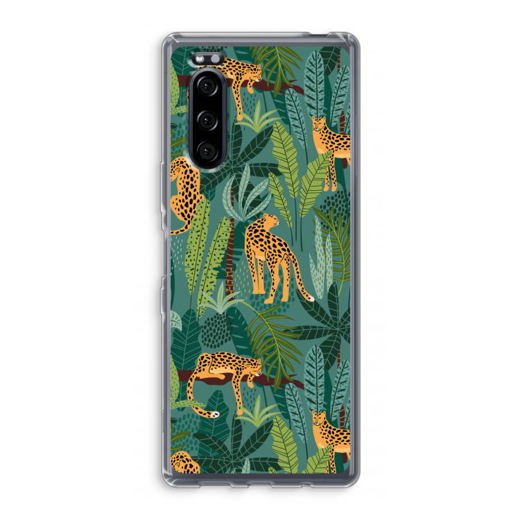 Luipaard 2: Sony Xperia 5 Transparant Hoesje