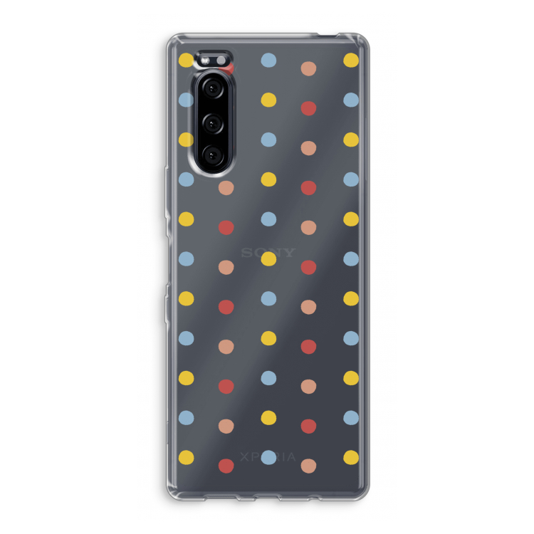 Bollen: Sony Xperia 5 Transparant Hoesje
