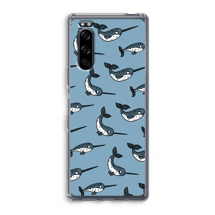 Narwhal: Sony Xperia 5 Transparant Hoesje