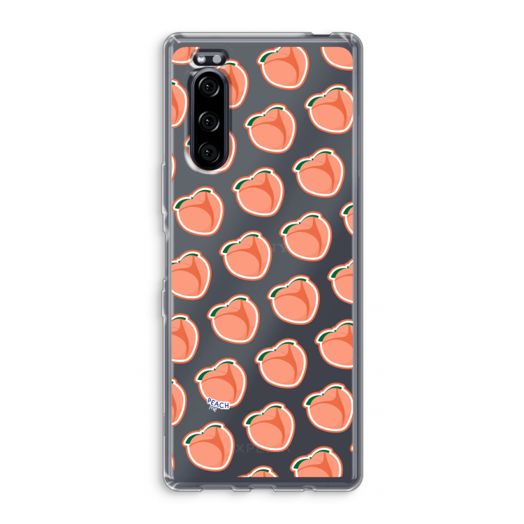 Just peachy: Sony Xperia 5 Transparant Hoesje