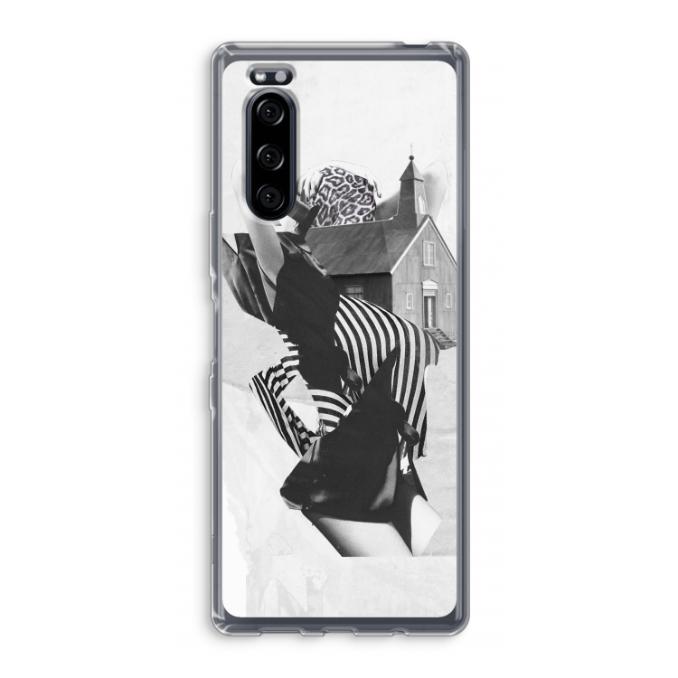 House: Sony Xperia 5 Transparant Hoesje