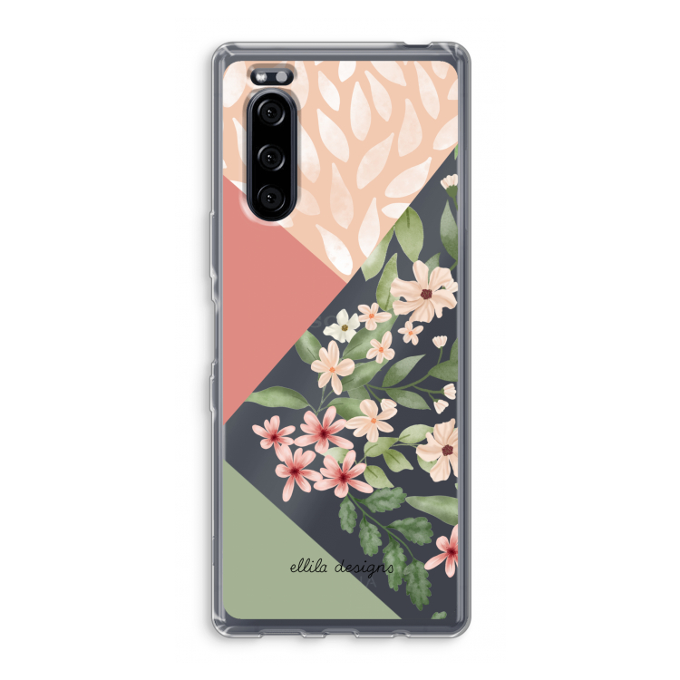 Sweet heaven geometrics: Sony Xperia 5 Transparant Hoesje