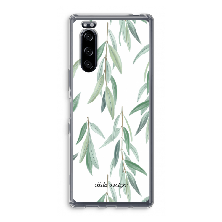 Branch up your life: Sony Xperia 5 Transparant Hoesje