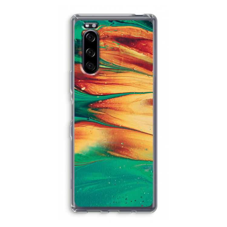 Green Inferno: Sony Xperia 5 Transparant Hoesje