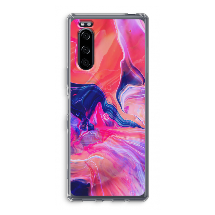 Earth And Ocean: Sony Xperia 5 Transparant Hoesje