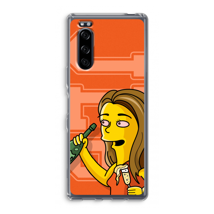 Jamie Lee Simpson: Sony Xperia 5 Transparant Hoesje