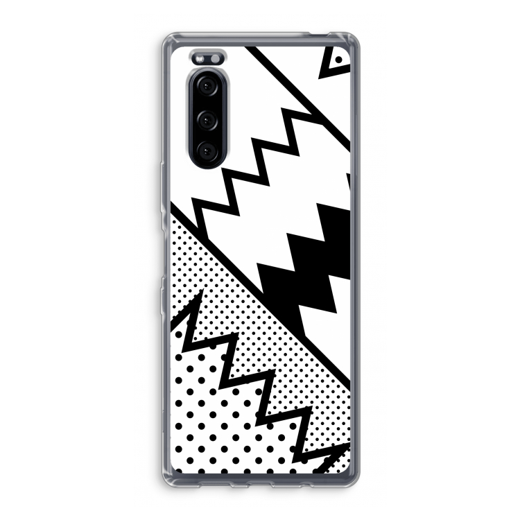 Pop Art #5: Sony Xperia 5 Transparant Hoesje