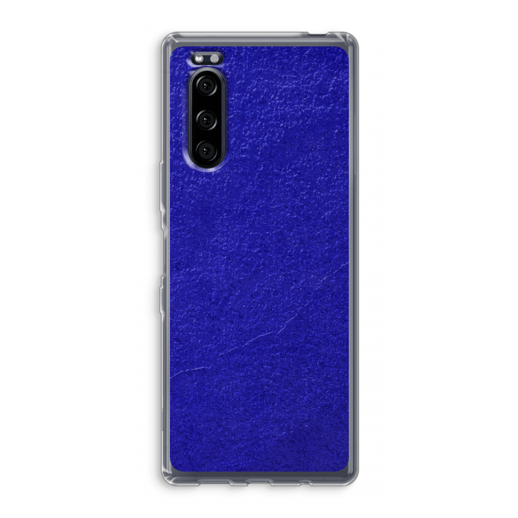 Majorelle Blue: Sony Xperia 5 Transparant Hoesje