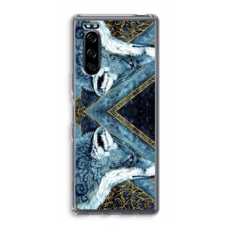 Golden Fox: Sony Xperia 5 Transparant Hoesje