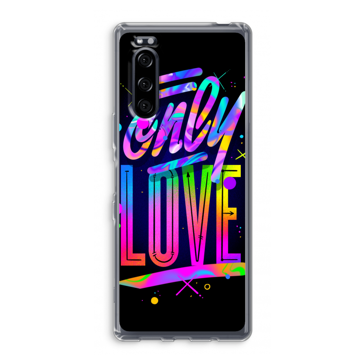 Only Love: Sony Xperia 5 Transparant Hoesje