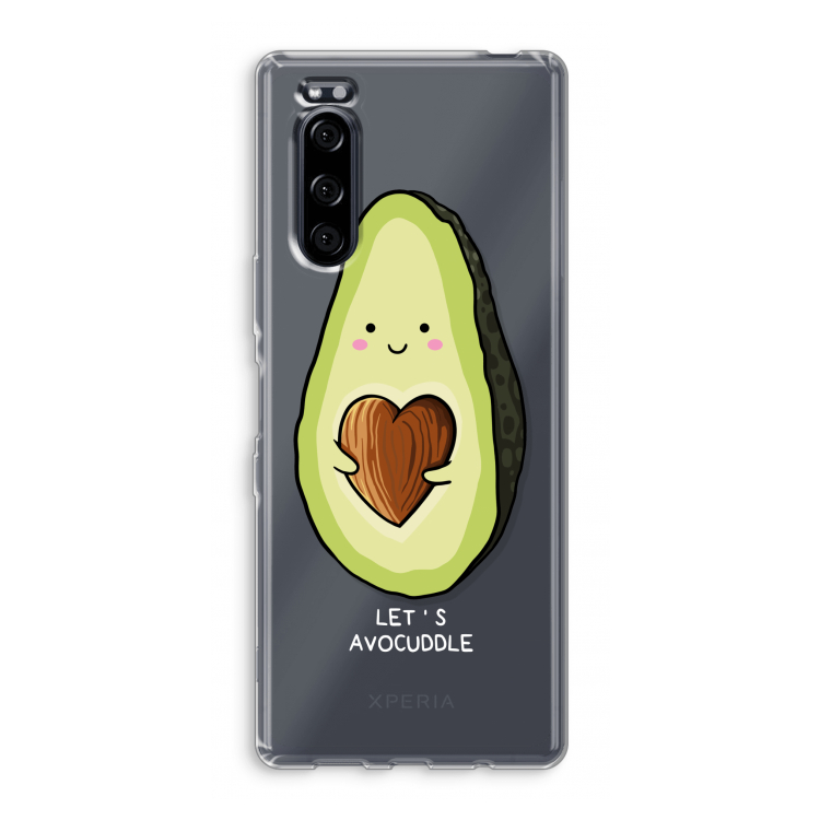 Avocuddle: Sony Xperia 5 Transparant Hoesje