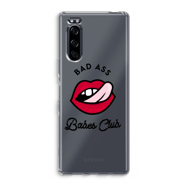 Badass Babes Club: Sony Xperia 5 Transparant Hoesje