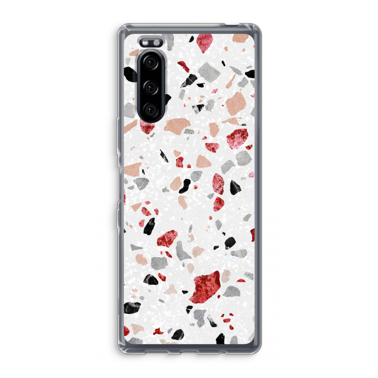 Terrazzo N°12: Sony Xperia 5 Transparant Hoesje