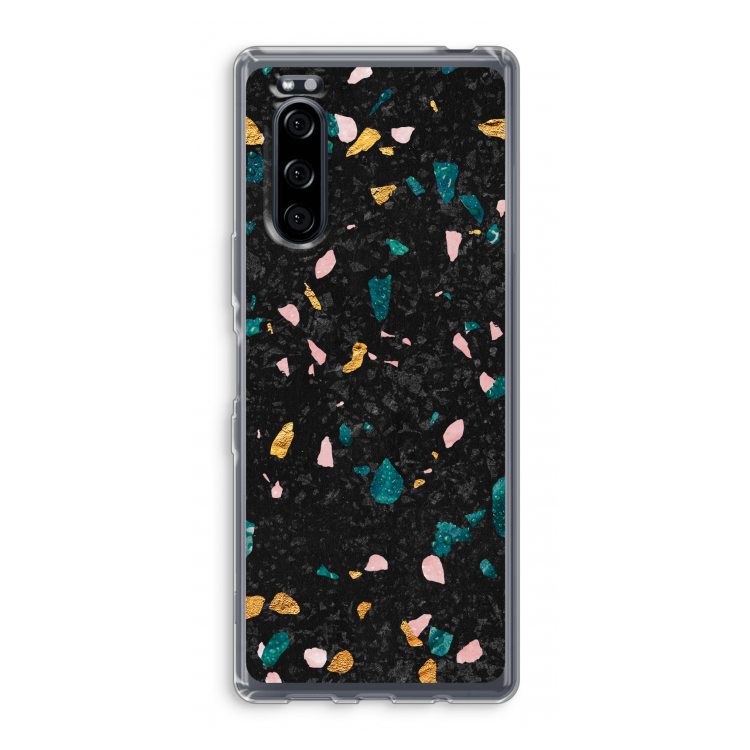 Terrazzo N°10: Sony Xperia 5 Transparant Hoesje