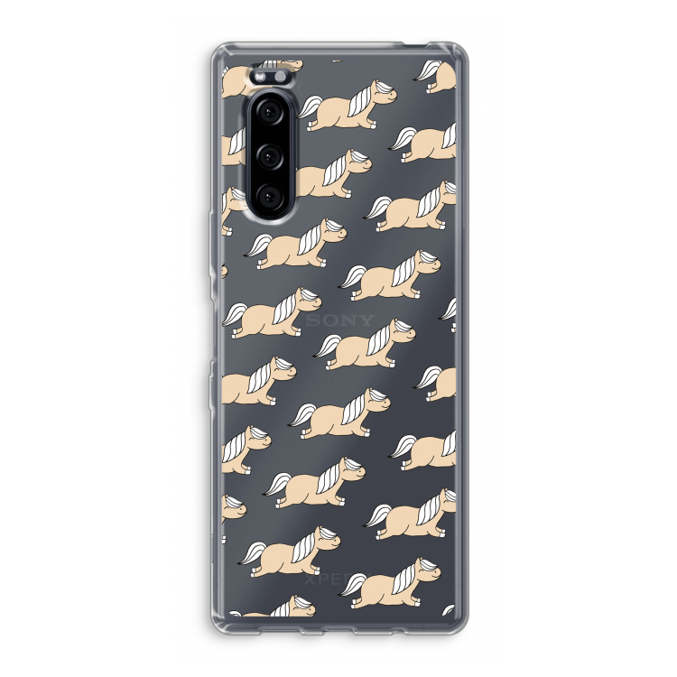 Ponys: Sony Xperia 5 Transparant Hoesje