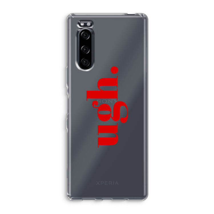 Ugh: Sony Xperia 5 Transparant Hoesje