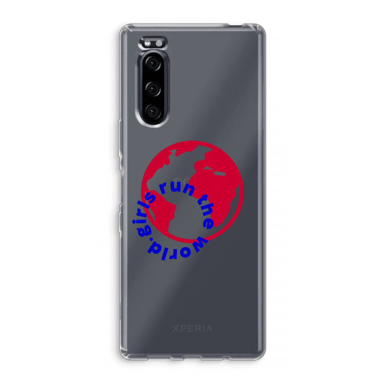 Run The World: Sony Xperia 5 Transparant Hoesje