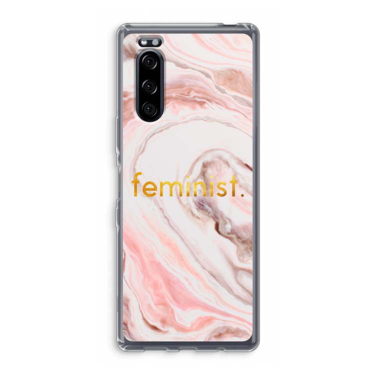 Feminist: Sony Xperia 5 Transparant Hoesje