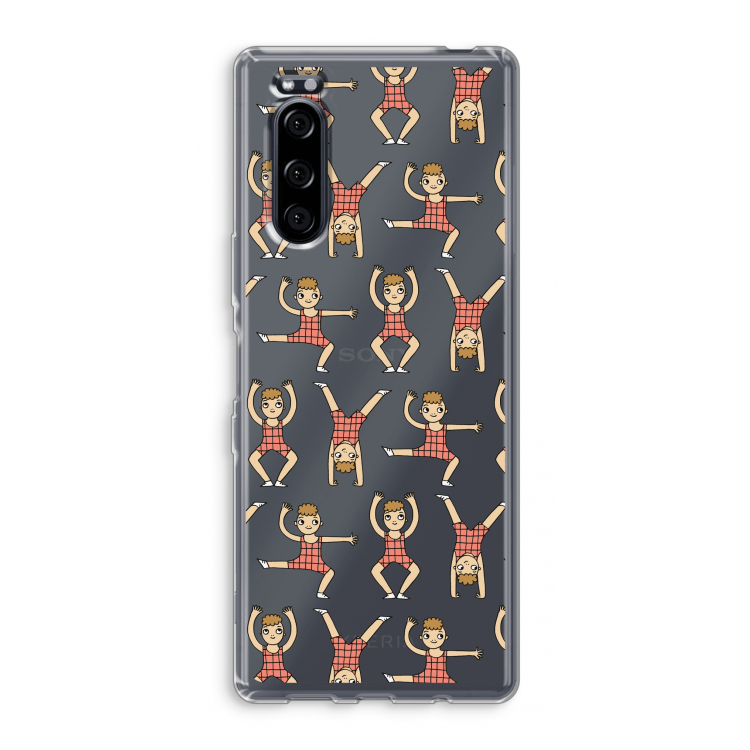 Gymboys: Sony Xperia 5 Transparant Hoesje