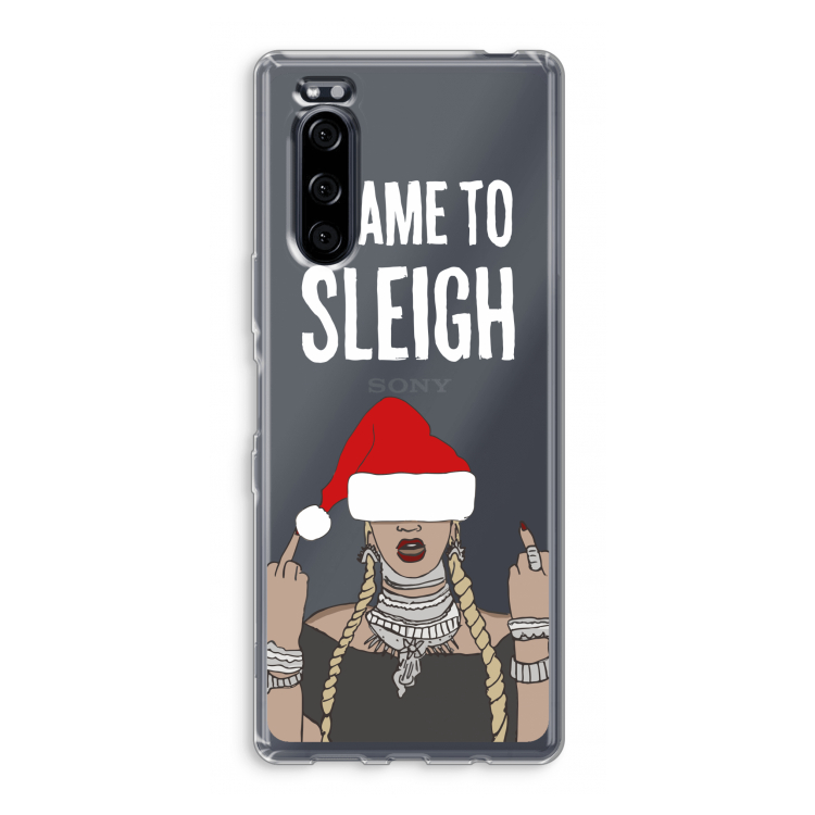 Came To Sleigh: Sony Xperia 5 Transparant Hoesje