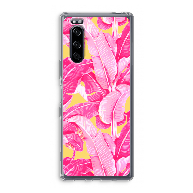Pink Banana: Sony Xperia 5 Transparant Hoesje