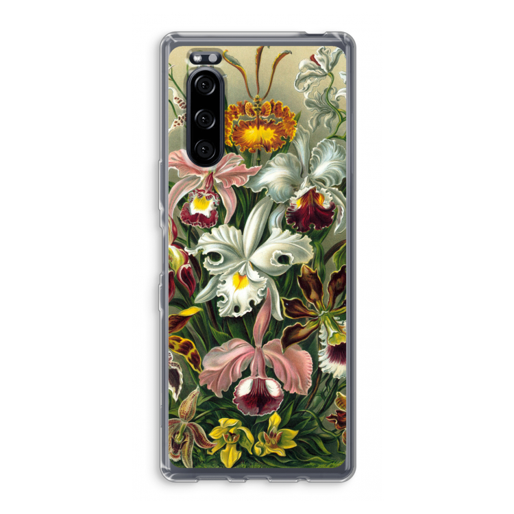 Haeckel Orchidae: Sony Xperia 5 Transparant Hoesje