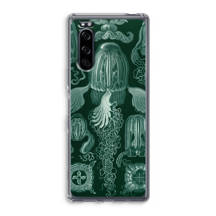 Haeckel Cubomedusae: Sony Xperia 5 Transparant Hoesje