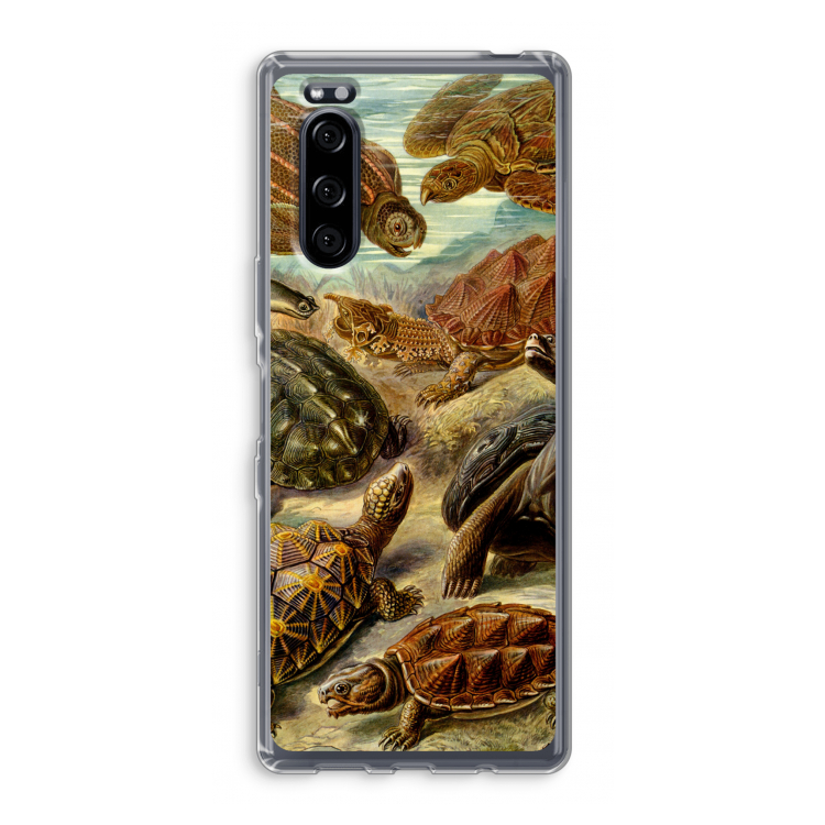 Haeckel Chelonia: Sony Xperia 5 Transparant Hoesje