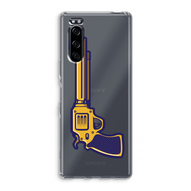 Pew Pew Pew: Sony Xperia 5 Transparant Hoesje