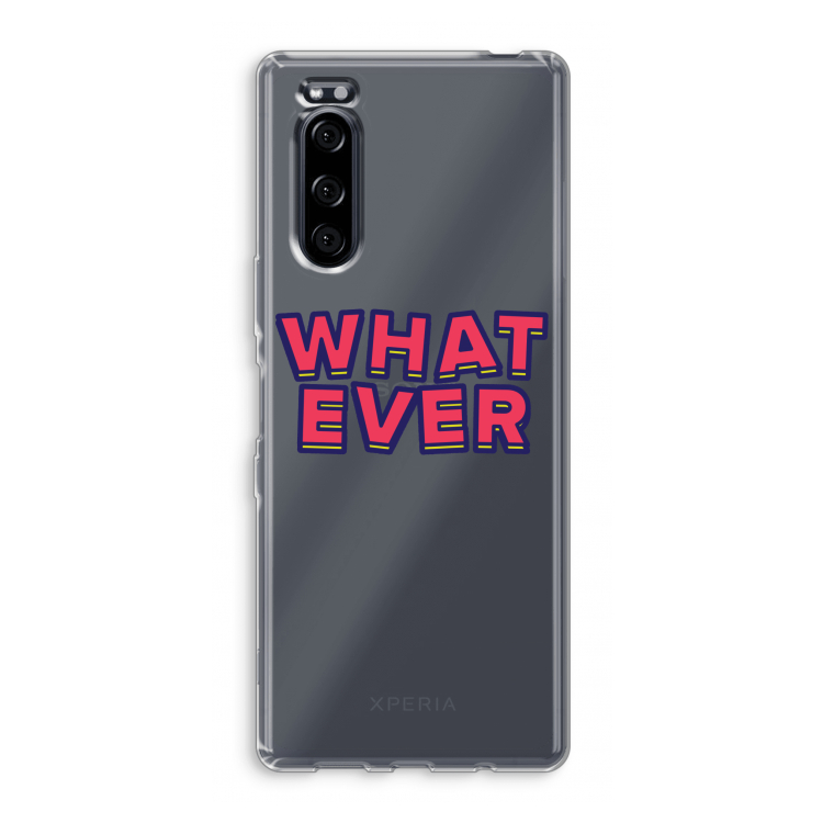 Whatever: Sony Xperia 5 Transparant Hoesje