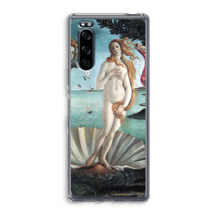 Birth Of Venus: Sony Xperia 5 Transparant Hoesje