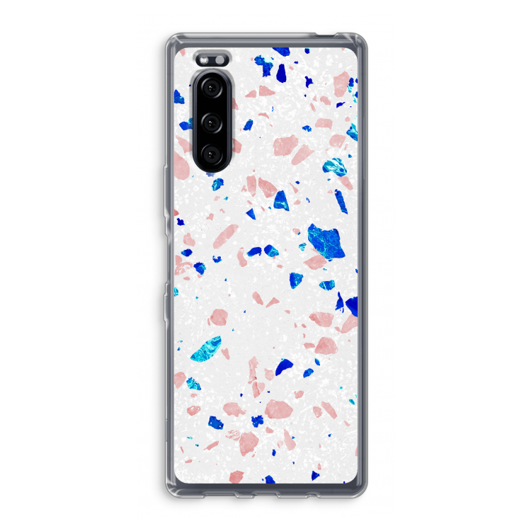 Terrazzo N°6: Sony Xperia 5 Transparant Hoesje