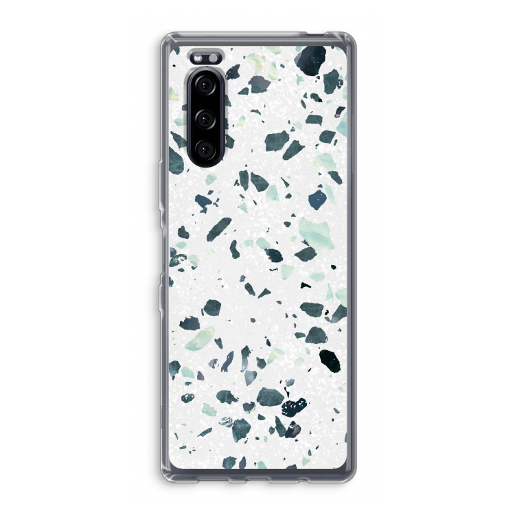 Terrazzo N°2: Sony Xperia 5 Transparant Hoesje