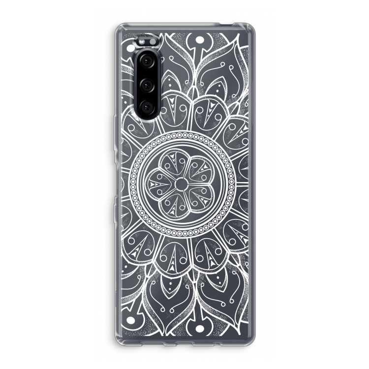 Roses Are Red: Sony Xperia 5 Transparant Hoesje
