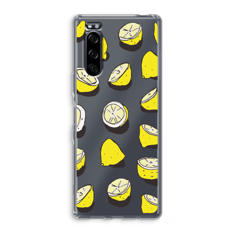 When Life Gives You Lemons...: Sony Xperia 5 Transparant Hoesje