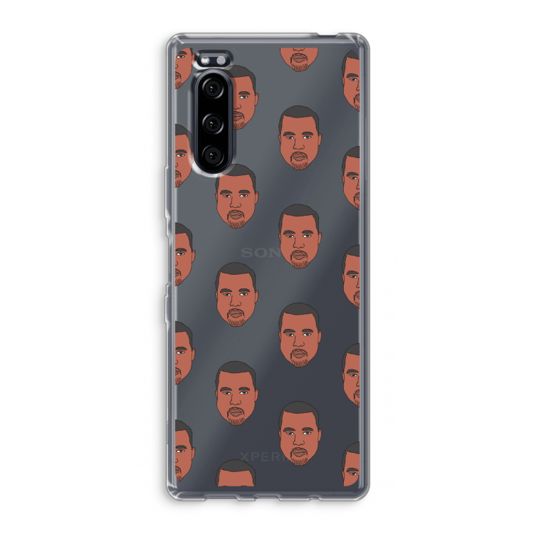 Kanye Call Me?: Sony Xperia 5 Transparant Hoesje