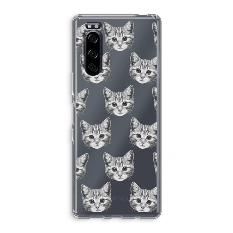 Kitten: Sony Xperia 5 Transparant Hoesje