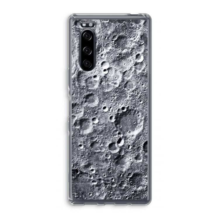 Maanlandschap: Sony Xperia 5 Transparant Hoesje