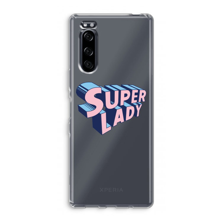 Superlady: Sony Xperia 5 Transparant Hoesje