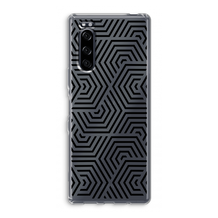 Magic pattern: Sony Xperia 5 Transparant Hoesje