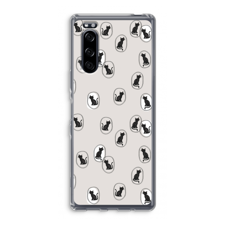 Miauw: Sony Xperia 5 Transparant Hoesje