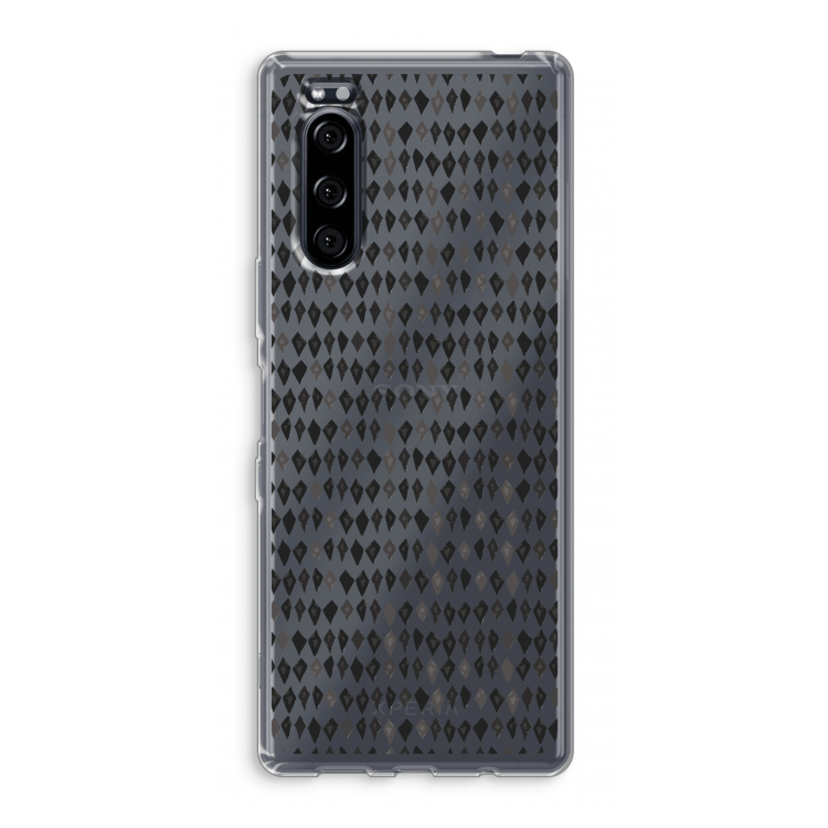 Crazy shapes: Sony Xperia 5 Transparant Hoesje