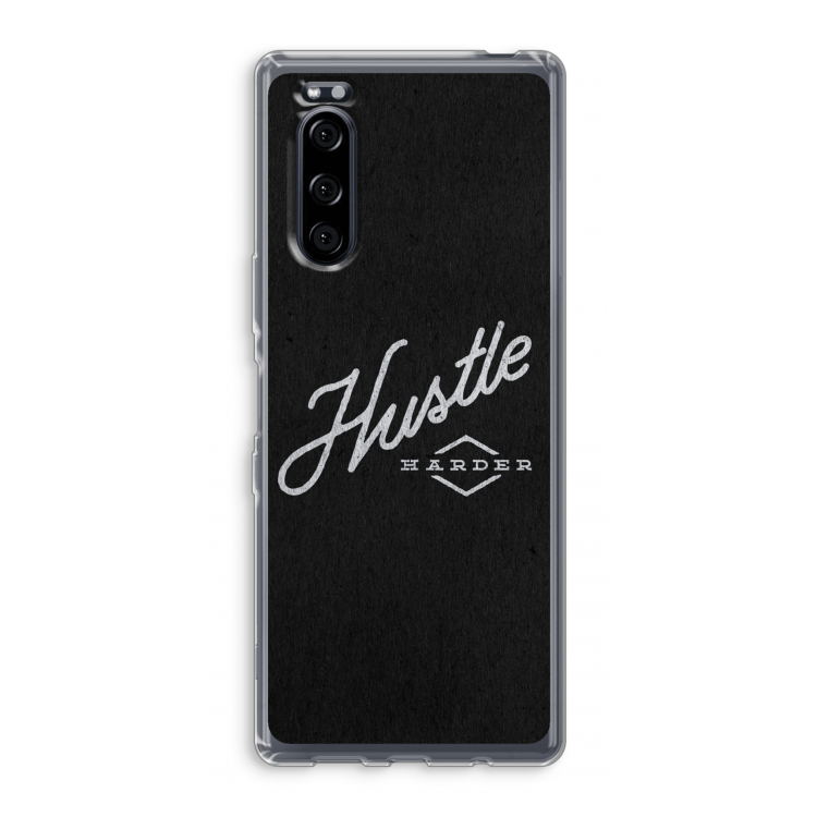 Hustle: Sony Xperia 5 Transparant Hoesje
