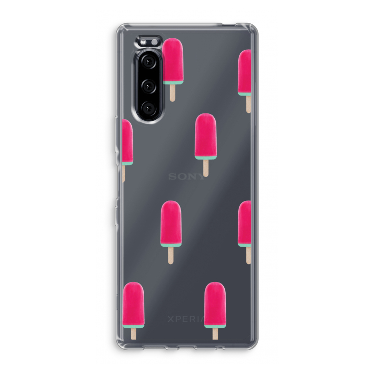 Waterijsje: Sony Xperia 5 Transparant Hoesje