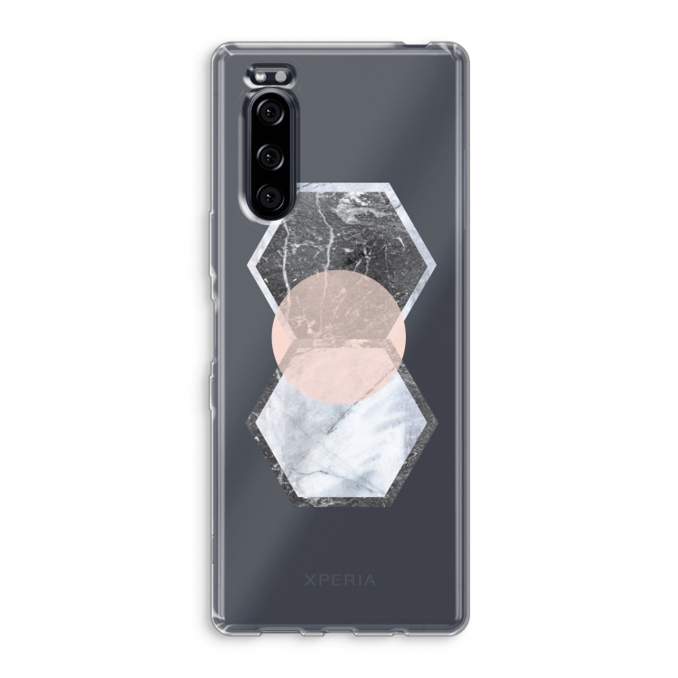Creatieve toets: Sony Xperia 5 Transparant Hoesje