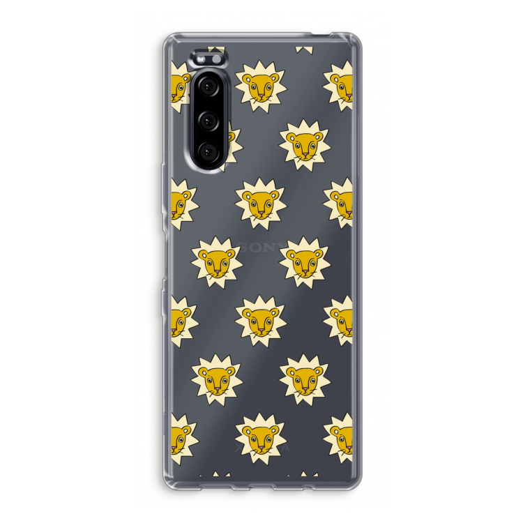 Leeuwenkoppen: Sony Xperia 5 Transparant Hoesje