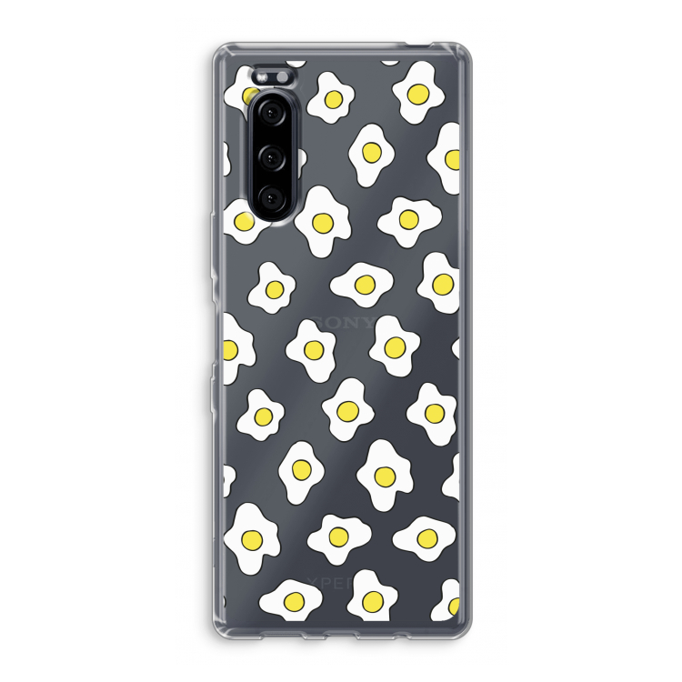 Spiegeleitjes: Sony Xperia 5 Transparant Hoesje
