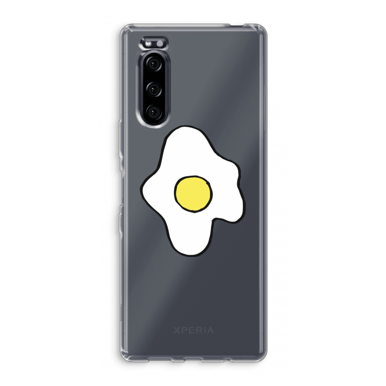 Spiegelei: Sony Xperia 5 Transparant Hoesje