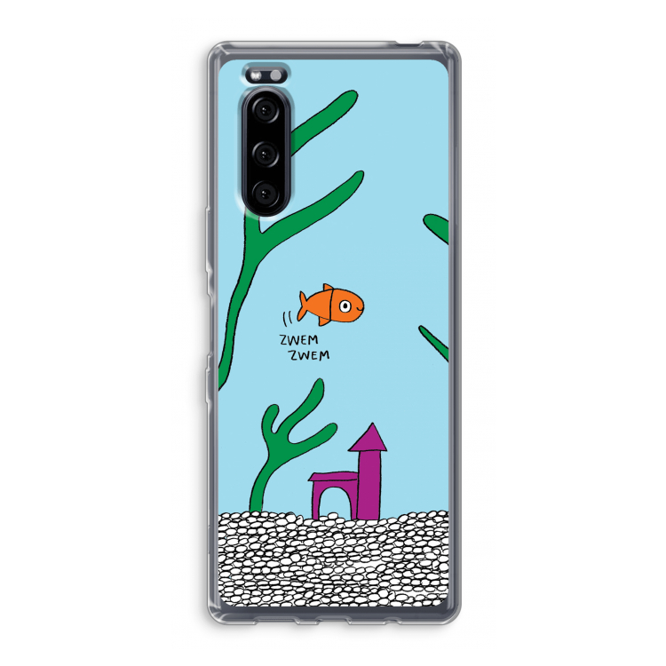 Aquarium: Sony Xperia 5 Transparant Hoesje