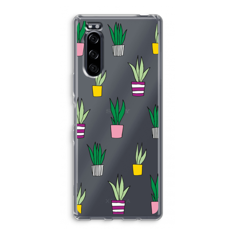 Sanseveria: Sony Xperia 5 Transparant Hoesje